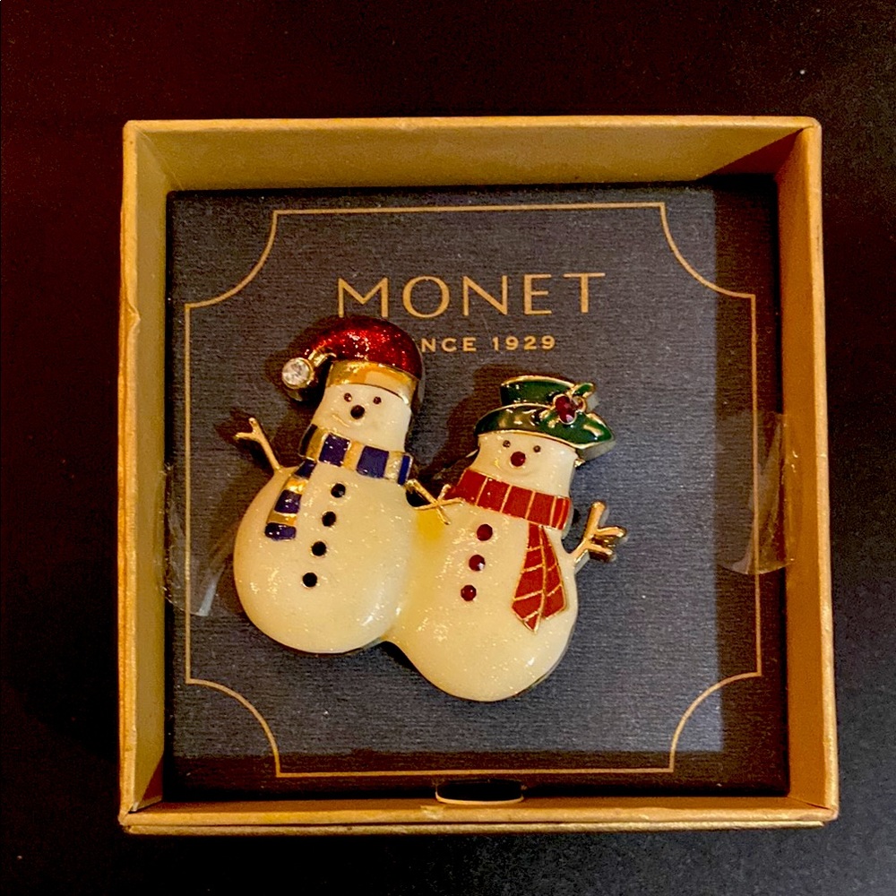 Monet White and Gold Holiday Ornaments Set